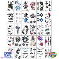 Bộ 30 Tấm Hình Xăm Dán Tatoo Cá Nhân - Mẫu T499 Độc Đáo, Thời Trang, An Toàn Cho Da, Cho Bạn Tự Tin Tỏa Sáng