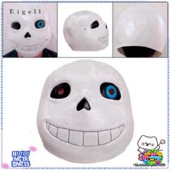Mặt Nạ Cao Su Undertale Sans - Phụ Kiện Halloween Độc Đáo Cho Người Hâm Mộ Game, Thiết Kế Nghệ Thuật Thời Trang Hóa Trang