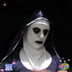 Mặt Nạ Halloween Valak Cao Su - Bộ Cosplay Nữ Tu Kinh Dị, Hóa Trang Độc Đáo Cho Tiệc Tùng và Sự Kiện