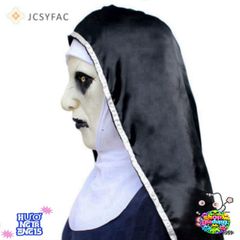 Mặt Nạ Halloween Valak Cao Su - Bộ Cosplay Nữ Tu Kinh Dị, Hóa Trang Độc Đáo Cho Tiệc Tùng và Sự Kiện