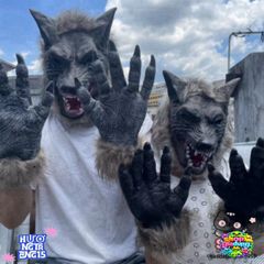 Mặt Nạ Hóa Trang Ma Sói - Phụ Kiện Cosplay Độc Đáo Cho Bữa Tiệc Halloween và Lễ Hội Hóa Trang