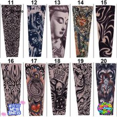 Áo Bọc Tay Chống UV Xăm Độc Đáo - Protector Ngoài Trời Có Khả Năng Co Giãn, An Toàn Cho Da, Phong Cách Streetwear