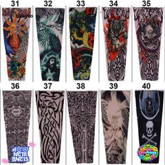 Áo Bọc Tay Chống UV Xăm Độc Đáo - Protector Ngoài Trời Có Khả Năng Co Giãn, An Toàn Cho Da, Phong Cách Streetwear
