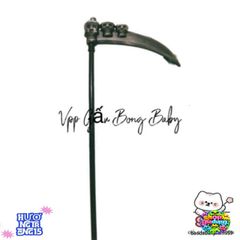 Bộ Trang Phục Hóa Trang Thần Chết Halloween - Áo Bộ Xương + Mặt Nạ Ma + Lưỡi Hái 1m - Phụ Kiện Cuốn Hút Cho Lễ Hội Ma Quái