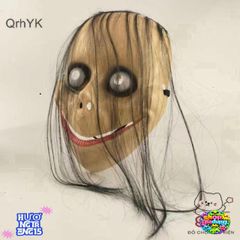 Mặt Nạ Halloween Ma Nữ Độc Đáo - Phụ Kiện Cosplay Bằng Chất Liệu ABS Bền Chắc, Thích Hợp Cho Lễ Hội Hóa Trang