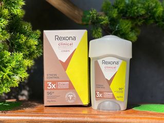 Lăn Khử Mùi Kem Rexona Clinical Protection Stress Control 48g - Hỗ Trợ Kiểm Soát Mồ Hôi, Mùi Cơ Thể, Sản Phẩm Úc Dùng Hàng Ngày