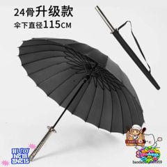 Ô Dù Katana Samurai Nhật Bản - Chống Nước, Thiết Kế Sang Trọng, Mở Tự Động, Phụ Kiện Thời Trang Độc Đáo