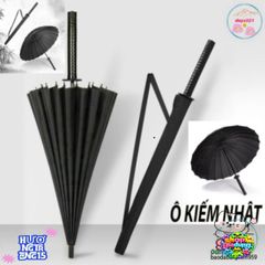 Ô Dù Kiếm Nhật Katana 24 Nan - Phụ Kiện Thời Trang Bảo Vệ, Phong Cách Samurai Nổi Bật, Chống Gỉ, Tiện Lợi Để Đi Hẹn Hò và Dã Ngoại
