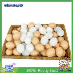 Trứng Gà Nhựa Giả 99% Độc Đáo - Trang Trí Nội Thất Tự Nhiên, Chất Liệu Bền Bỉ, Thích Hợp Cho Quán Cà Phê và Không Gian Sáng Tạo