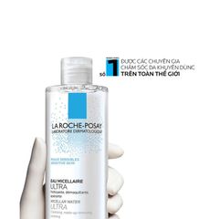 Nước Tẩy Trang La Roche-Posay Eau Micellaire Ultra Cho Da Nhạy Cảm - 400ml Chính Hãng, Dưỡng Ẩm Và Làm Sạch Hiệu Quả