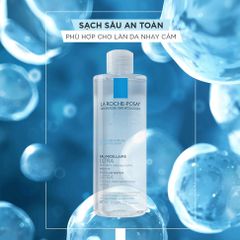 Nước Tẩy Trang La Roche-Posay Eau Micellaire Ultra Cho Da Nhạy Cảm - 400ml Chính Hãng, Dưỡng Ẩm Và Làm Sạch Hiệu Quả