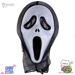 Mặt Nạ Halloween Kinh Dị Độc Đáo - Váy Đẫm Máu Da Nữ Thời Trang Cosplay Phụ Kiện Tiệc Chất Liệu An Toàn Cho Mọi Lứa Tuổi