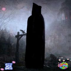Bộ Trang Phục Hóa Trang Thần Chết Cao Cấp - Trang Phục Halloween Cho Nam Nữ Kèm Mặt Nạ & Găng Tay, Tham Gia Tiệc Đầy Huyền Bí