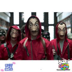 Mặt Nạ Hóa Trang Salvador Dali - Biểu Tượng La Casa De Papel, Độc Đáo Cho Halloween và Tiệc Tùng, An Toàn và Thân Thiện Với Môi Trường