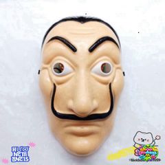 Mặt Nạ Hóa Trang Salvador Dali - Biểu Tượng La Casa De Papel, Độc Đáo Cho Halloween và Tiệc Tùng, An Toàn và Thân Thiện Với Môi Trường