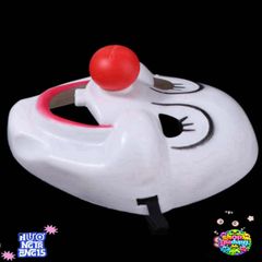 Mặt Nạ Hề Halloween PVC Đỏ - Phụ Kiện Hóa Trang Đáng Sợ Cho Gia Đình - Tham Gia Tiệc Hóa Trang, Sự Kiện Cosplay