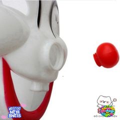 Mặt Nạ Hề Halloween PVC Đỏ - Phụ Kiện Hóa Trang Đáng Sợ Cho Gia Đình - Tham Gia Tiệc Hóa Trang, Sự Kiện Cosplay