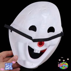 Mặt Nạ Hề Halloween PVC Đỏ - Phụ Kiện Hóa Trang Đáng Sợ Cho Gia Đình - Tham Gia Tiệc Hóa Trang, Sự Kiện Cosplay