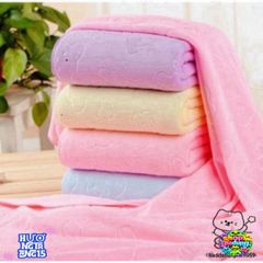Khăn Tắm Cao Cấp Microfiber Nano Nhật Bản 70x140 cm - Thấm Hút Nhanh, An Toàn Cho Da, Thiết Kế Thanh Lịch