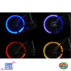 Đèn LED Van Xe MS88 - Phát Sáng Màu Khi Di Chuyển - Đèn Đẹp Cho Xe Đạp, Moto, Ô Tô - Không Thấm Nước, Kèm 3 Pin Cúc Áo