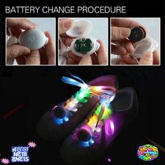 Dây Giày LED Phát Sáng - Phụ Kiện Thời Trang Tiệc Tùng, Chạy Bộ, Trượt Patin, Nhiều Màu Sắc Thú Vị