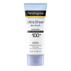 Kem chống nắng Neutrogena Ultra Sheer Dry Touch SPF 100+ - Bảo vệ da toàn diện, không nhờn dính, thẩm thấu nhanh 88ml Ch