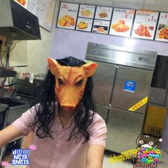 Mặt Nạ Heo PIG SAW Kinh Dị - Phụ Kiện Halloween Độc Đáo, Chất Liệu Cao Su Tự Nhiên, Thích Hợp Cho Tiệc Tùng, Halloween, Hóa Trang