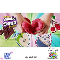 Cát Động Lực Thơm Kinetic Sand - Giải Trí Sáng Tạo An Toàn Cho Trẻ Em 3 Tuổi Trở Lên - Hương Táo, Vanilla, Chocolate, Cherry