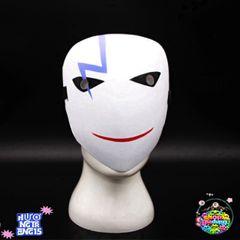 Mặt Nạ Hóa Trang Hiruko Đen Trắng - Phụ Kiện Cosplay Anime Bullet Đen - Tạo Điểm Nhấn Độc Đáo Trong Sự Kiện