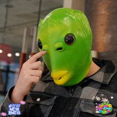 Mũ Đội Đầu Hình Cá Xanh Benbo Pa - Phụ Kiện Hoá Trang Vui Nhộn Cho Tiệc Halloween & Lễ Hội