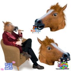 Mặt Nạ Hóa Trang Đầu Ngựa Halloween - Phụ Kiện Cosplay Cho Trẻ Em Độc Đáo, Thú Vị Cho Tiệc Tùng & Lễ Hội
