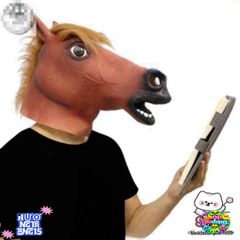 Mặt Nạ Hóa Trang Đầu Ngựa Halloween - Phụ Kiện Cosplay Cho Trẻ Em Độc Đáo, Thú Vị Cho Tiệc Tùng & Lễ Hội