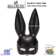 Mặt Nạ Thỏ Bunny Tai Dài - Phụ Kiện Hóa Trang Độc Đáo Cho Tiệc Halloween, Biểu Diễn, Livestream