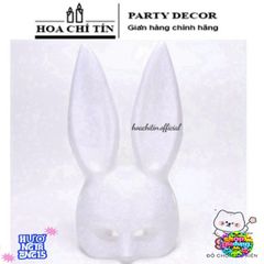 Mặt Nạ Thỏ Bunny Tai Dài - Phụ Kiện Hóa Trang Độc Đáo Cho Tiệc Halloween, Biểu Diễn, Livestream