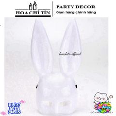 Mặt Nạ Thỏ Bunny Tai Dài - Phụ Kiện Hóa Trang Độc Đáo Cho Tiệc Halloween, Biểu Diễn, Livestream