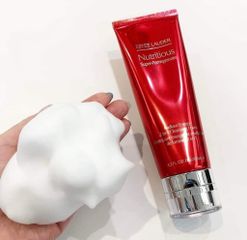 Sữa Rửa Mặt Estée Lauder Nutritious Super Pomegranate 2 In 1 Cleansing Foam 125ml - Làm Sạch & Cung Cấp Độ Ẩm Cho Da Rạng Rỡ