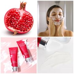 Sữa Rửa Mặt Estée Lauder Nutritious Super Pomegranate 2 In 1 Cleansing Foam 125ml - Làm Sạch & Cung Cấp Độ Ẩm Cho Da Rạng Rỡ