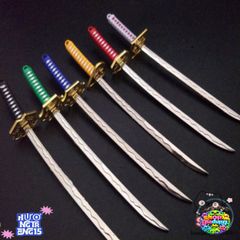 Móc Khóa Kiếm Katana Law One Piece Zoro - Hợp Kim Cao Cấp 16cm, Đồ Trang Trí Anime Nhật Bản, Quà Tặng Fan Hâm Mộ