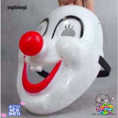 Mặt Nạ Chú Hề Đỏ Halloween - Phụ Kiện Hóa Trang Sáng Tạo Cho Tiệc Masquerade, Nghệ Thuật và Lễ Hội