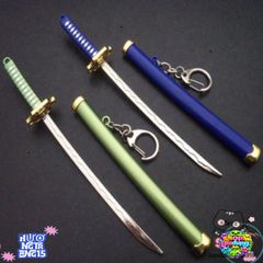 Móc Khóa Kiếm Katana Law One Piece Zoro - Hợp Kim Cao Cấp 16cm, Đồ Trang Trí Anime Nhật Bản, Quà Tặng Fan Hâm Mộ