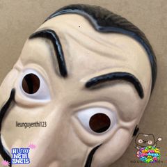 Mặt Nạ Queen Salvador Dali - Money Heist Phi Vụ Thế Kỷ Hóa Trang Halloween Phụ Kiện Tiệc Tùng Độc Đáo