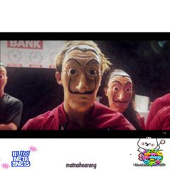 Mặt Nạ Hóa Trang Salvador Dali - Biểu Tượng Phim La Casa De Papel (Money Heist) - Độc Đáo Cho Halloween và Tiệc Hóa Trang