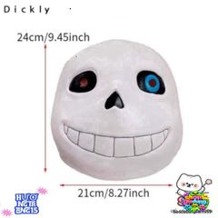 Mặt Nạ Trùm Đầu Undertale Sans - Trang Phục Halloween Độc Đáo Cho Nam Nữ - Phụ Kiện Hóa Trang Thú Vị