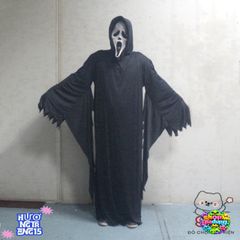 Mặt Nạ Grimace Đen Trắng Halloween - Phụ Kiện Cosplay Rùng Rợn Cho Tiệc Tùng, Dễ Dàng Sử Dụng, Quà Tặng Độc Đáo