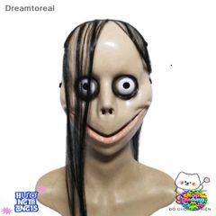 Mặt Nạ Ma Nữ Halloween Tóc Dài - Mặt Nạ Cosplay Kinh Dị Cho Bữa Tiệc, Độc Đáo và Chất Lượng Cao