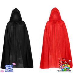 Áo Choàng Thần Chết Đen Đỏ - Trang Phục Cosplay Halloween - Phụ Kiện Hóa Trang Độc Đáo Cho Tiệc Halloween
