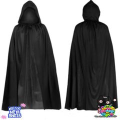 Áo Choàng Thần Chết Đen Đỏ - Trang Phục Cosplay Halloween - Phụ Kiện Hóa Trang Độc Đáo Cho Tiệc Halloween