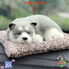 Thú Bông Khử Mùi Xe Hơi - Gấu Bông Mềm Mại Tích Hợp Than Hoạt Tính Trang Trí Ô Tô Dễ Thương, Âm Thanh Vui Nhộn