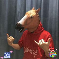 Mặt Nạ Cosplay BoJack Horseman - Phụ Kiện Hóa Trang Halloween Độc Đáo Cho Nam Nữ, Đồ Đạo Cụ Vui Nhộn
