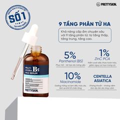Serum B5 Cấp Ẩm Prettyskin Multi Hydra B5 Max - Chăm sóc Da Hàn Quốc, Giúp Da Mịn Màng và Khỏe Mạnh